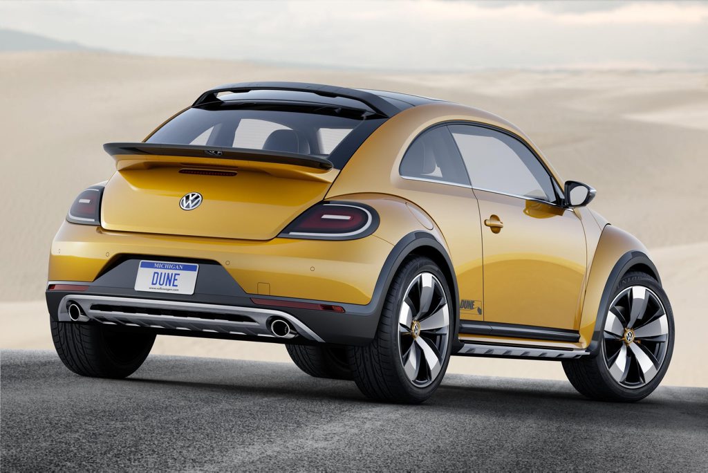 The VW Beetle Dune concept. The VW Beetle Dune concept.